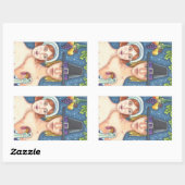 ADAM & EVE PILGRIMS ERNTEDANK STICKER SHEET Rec (Blatt)