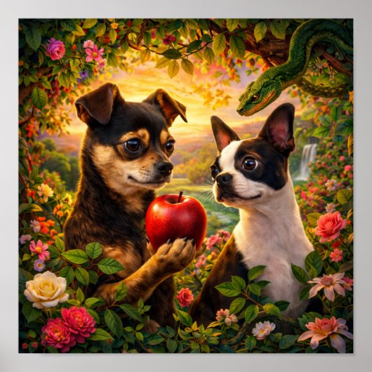 "Adam & Eve" Poster (Vorne)