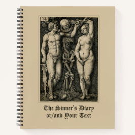 Adam & Eve Sinner Notizblock