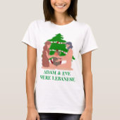 Adam & Eve waren libanesischer T - Shirt (Vorderseite)