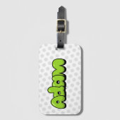 Adam Gepäckanhänger (Vorderseite Vertikal)