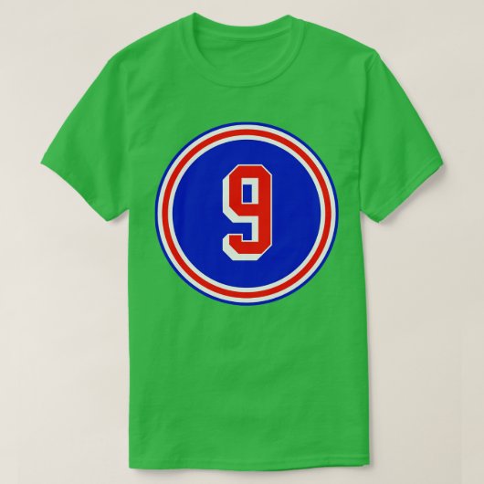 Adam Graves Number 9 Jersey New York Rangers Inspi T-Shirt (Design vorne)