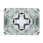 ADAM ~ Green and Blue Oaster ~ Kartenmagnet ~ Magnet (Horizontal)