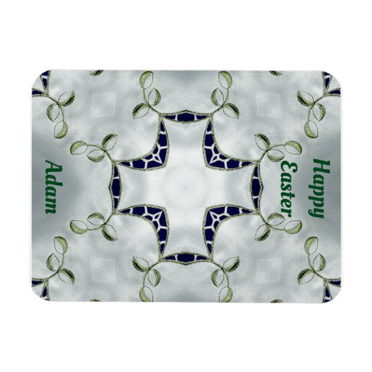 ADAM ~ Green and Blue Oaster ~ Kartenmagnet ~ Magnet (Horizontal)