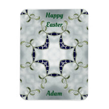 ADAM ~ Green and Blue Oaster ~ Kartenmagnet ~