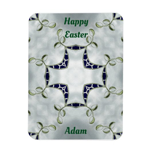 ADAM ~ Green and Blue Oaster ~ Kartenmagnet ~ Magnet (Vertikal)
