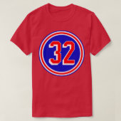 Adam Huska Number 32 Jersey New York Rangers Inspi T-Shirt (Design vorne)