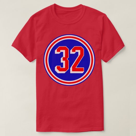 Adam Huska Number 32 Jersey New York Rangers Inspi T-Shirt (Design vorne)