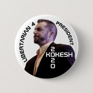 Adam Kokesh für Präsidenten 2020 Button