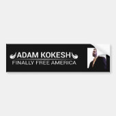Adam Kokesh Libertarian 2020 Autoaufkleber (Vorne)