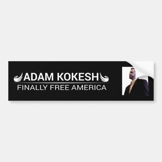 Adam Kokesh Libertarian 2020 Autoaufkleber (Vorne)