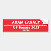 Adam Laxalt US Senat Nevada 2022 Autoaufkleber (Vorne)