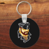 Adam Likes Leather Hat Schlüsselanhänger (Vorderseite)