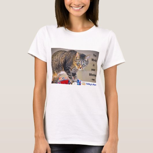 Adam litterbox T-Shirt (Vorderseite)