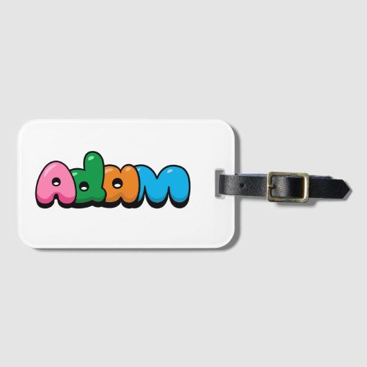 Adam Luggage Tag Gepäckanhänger (Vorderseite (Horizontal))