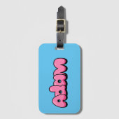 Adam Luggage Tag Gepäckanhänger (Vorderseite Vertikal)