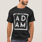 Adam Minimalismus T-Shirt (Vorderseite)