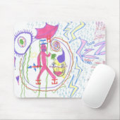 Adam Moyer Original "ZZZ's" Selten Mousepad (Mit Mouse)