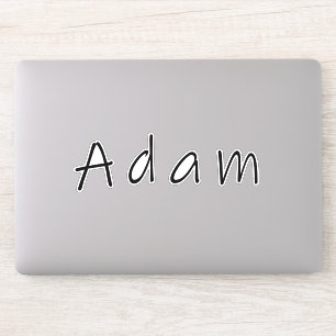 Adam name, für Adam Aufkleber