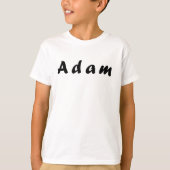 Adam name, für Adam T-Shirt (Vorderseite)