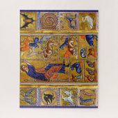 ADAM NAMING TIERE, MEDIEVAL BESTIARY, HÄNDER,LIONE PUZZLE (Vertikal)