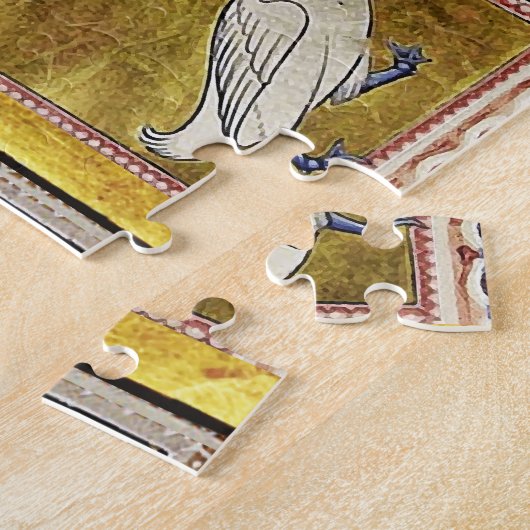 ADAM NAMING TIERE, MEDIEVAL BESTIARY, HÄNDER,LIONE PUZZLE (Seite)