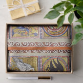 ADAM NAMING TIERE, MEDIEVAL BESTIARY, HÄNDER,LIONE SEIDENPAPIER (Geschenk)