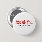 Adam Ondi Ahman Button (Vorne & Hinten)