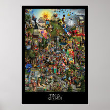 Adam Parsons ART - Zeiten des Reims - Poster