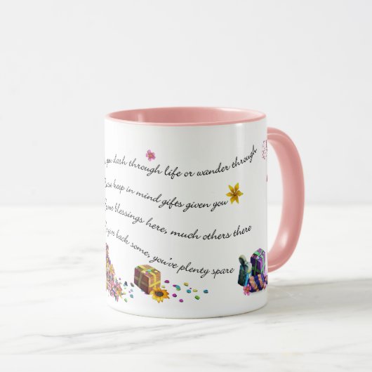 Adam-Pastoren KUNST Zeiten der Reim-Geschenke Tasse (VorderseiteRechts)