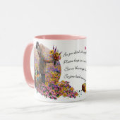 Adam-Pastoren KUNST Zeiten der Reim-Geschenke Tasse (Vorderseite Links)