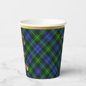Adam Personalisiert Tartan Christmas Pappbecher (Links)