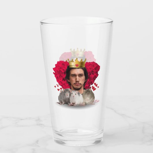 Adam "Rat King" Driver Glass Cup Glas (Rückseite)