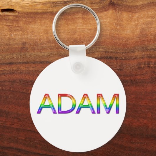Adam - Regenbogen - Schlüsselanhänger - 2002 (Vorderseite)