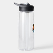 Adam Retro Sunset Namensdesign Trinkflasche (Rechts)