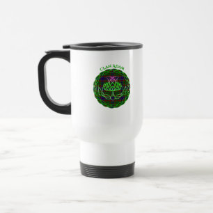 Adam Scottish Tartan Celtic Thistle Reisebecher