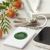 Adam Scottish Tartan Celtic Thistle Schlüsselanhänger (Vorderseite rechts)