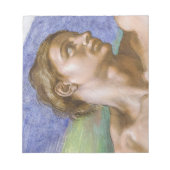 Adam, Sixtinische Kapelle von Michelangelo Notizblock (Vorderseite)