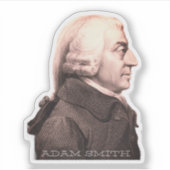Adam Smith Aufkleber (Vorderseite)