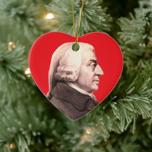 Adam Smith Keramik Ornament (Baum)