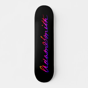 Adam Smith Neon Signatur Skateboard
