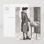 Adam Smith Postkarte (Vorne/Hinten)