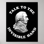Adam Smith - Sprechen Sie mit der unsichtbaren Han Poster (Vorne)