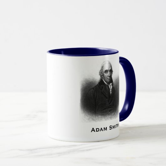Adam-Smith-Tasse Tasse (VorderseiteRechts)