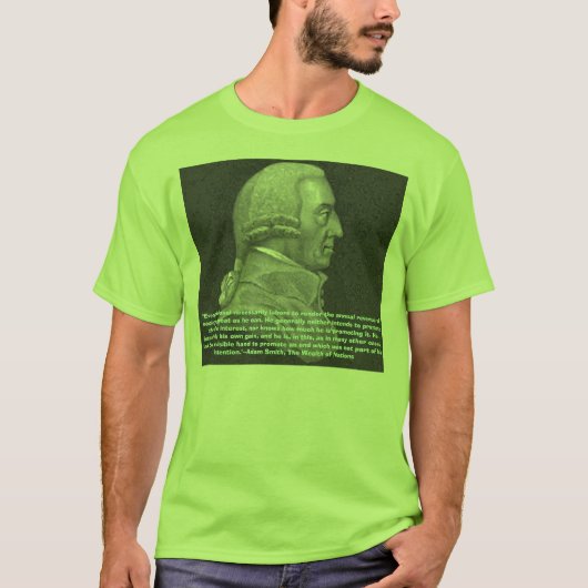 Adam-Smith (unsichtbare Hand), "jedes einzelne… T-Shirt (Vorderseite)