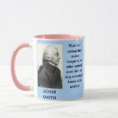 Adam-Smithzitat Tasse (Links)