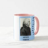 Adam-Smithzitat Tasse (VorderseiteRechts)