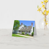 Adam Stanton House Museum Notecard Karte (Gelbe Blume)