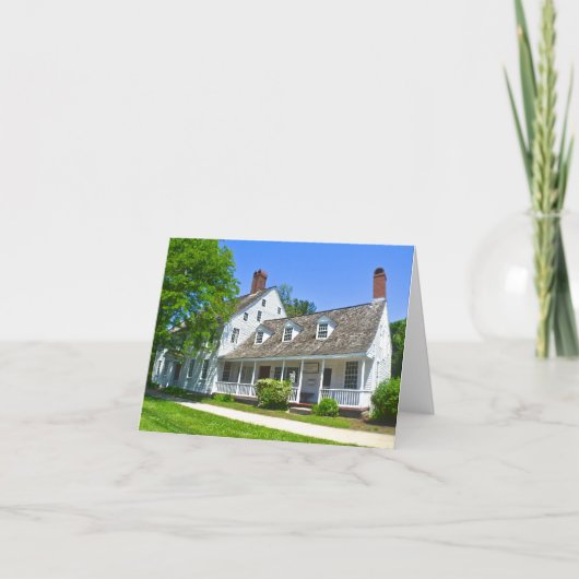 Adam Stanton House Museum Notecard Karte (Vorderseite)