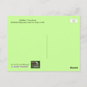 Adam Style House Ende des 18. Jahrhunderts Postkarte (Rückseite)